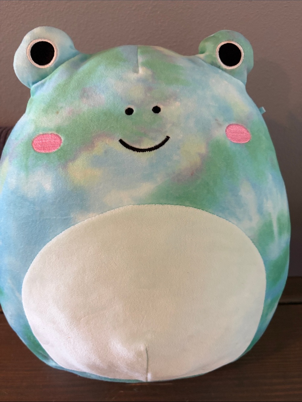 Squishmallows Wendy - Tie-Dye Frog Plush